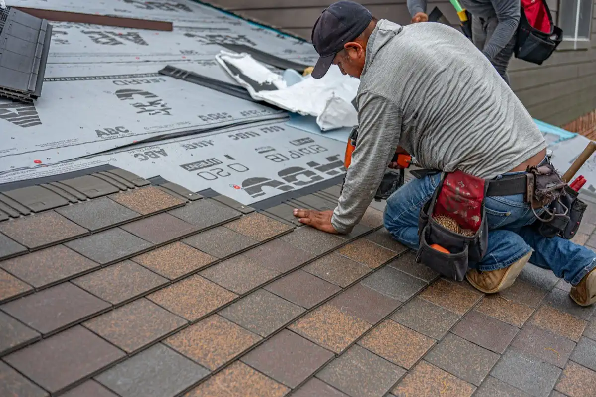 roofing project in Stephenville, TX — 1